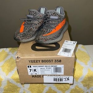 Yeezy boost 350 v2 infant size 7 1/2